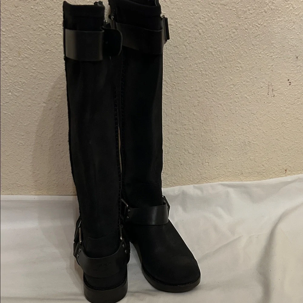 UGG Black Over the Knee Boots - Picture 2 of 7
